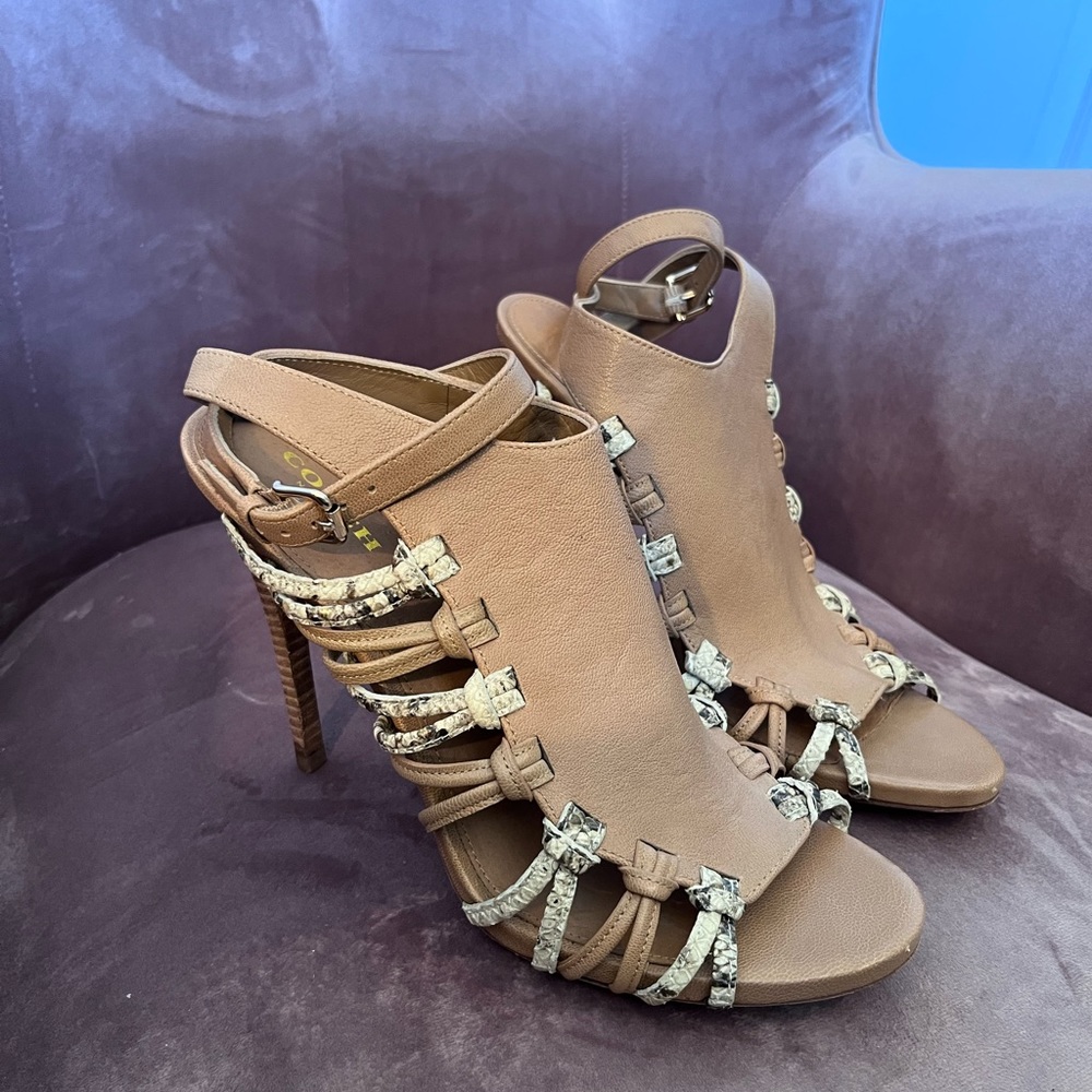 Coach Strappy Sandals